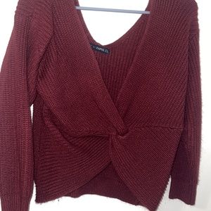 Zaful Red Sweater